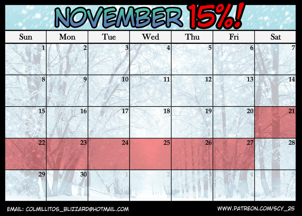 November Sale Week