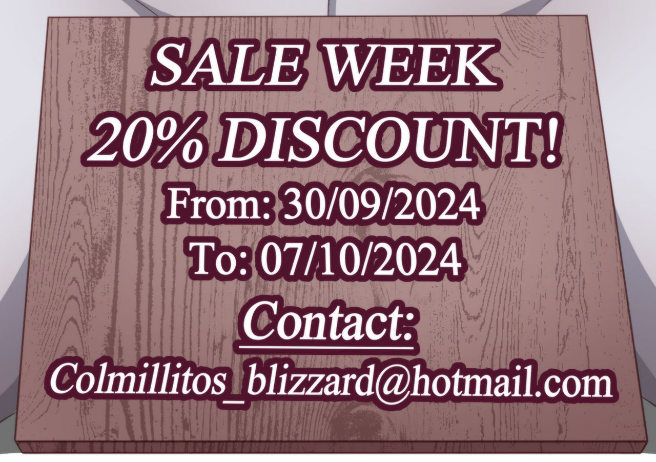 Sale week - Last day!