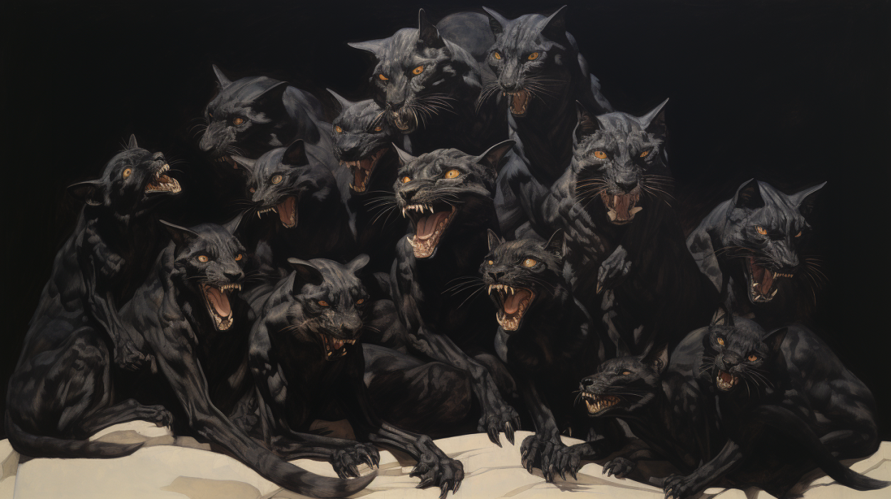 13 Black Cats from Hell by FalkU2 on DeviantArt