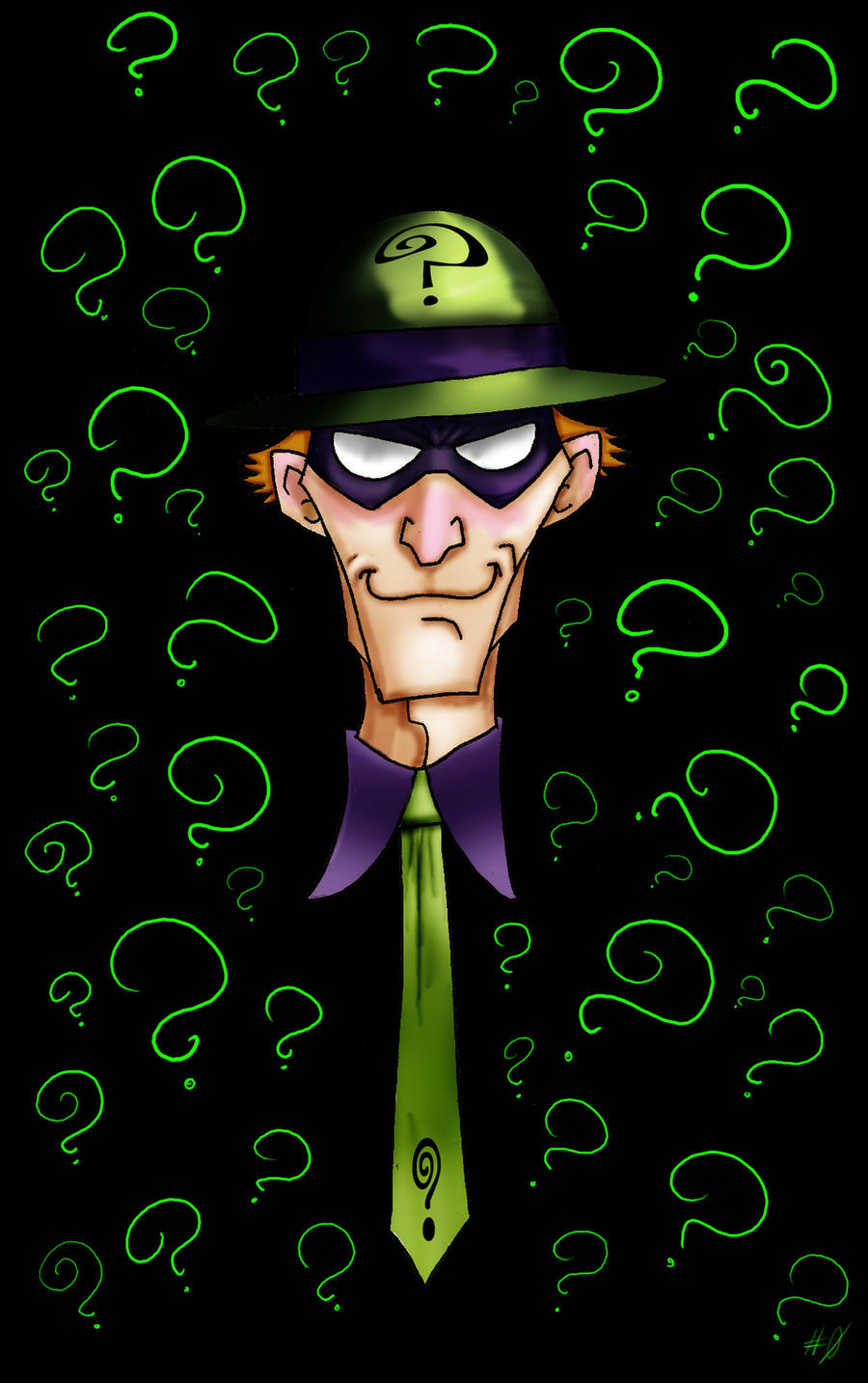 I Love Riddler The Riddler by ZlayerOne on DeviantArt