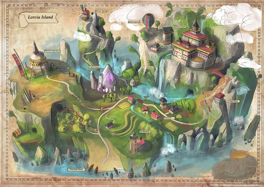 Game map by JonathanDufresne on DeviantArt