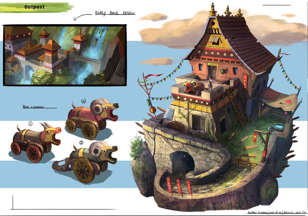 Outpost concept by JonathanDufresne on DeviantArt