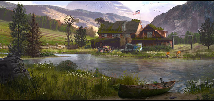 Destroyed Ranch JonathanDufresne - Professional, Digital Artist | DeviantArt