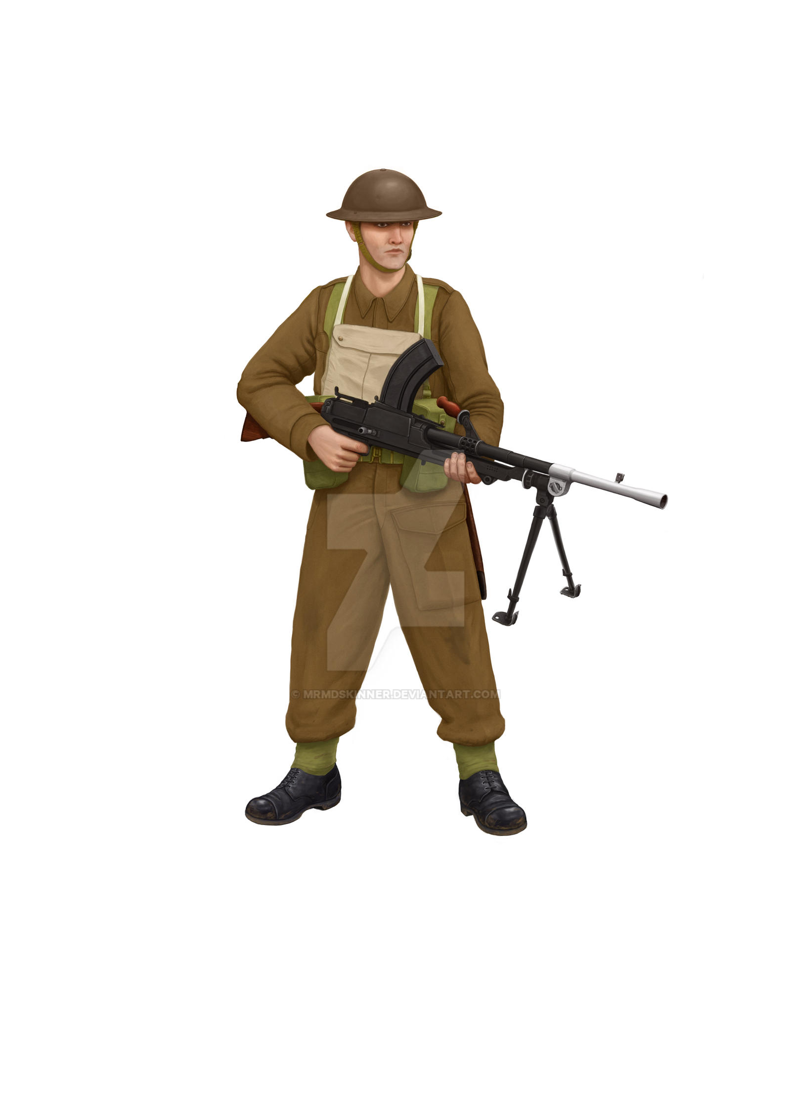 WW2 British paratrooper by sandu61 on DeviantArt