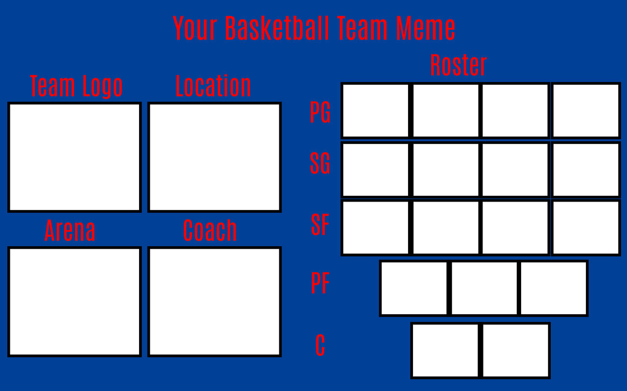 Your Basketball Team Meme (Template) by NxteProductions95 on DeviantArt