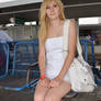 waiting for the train