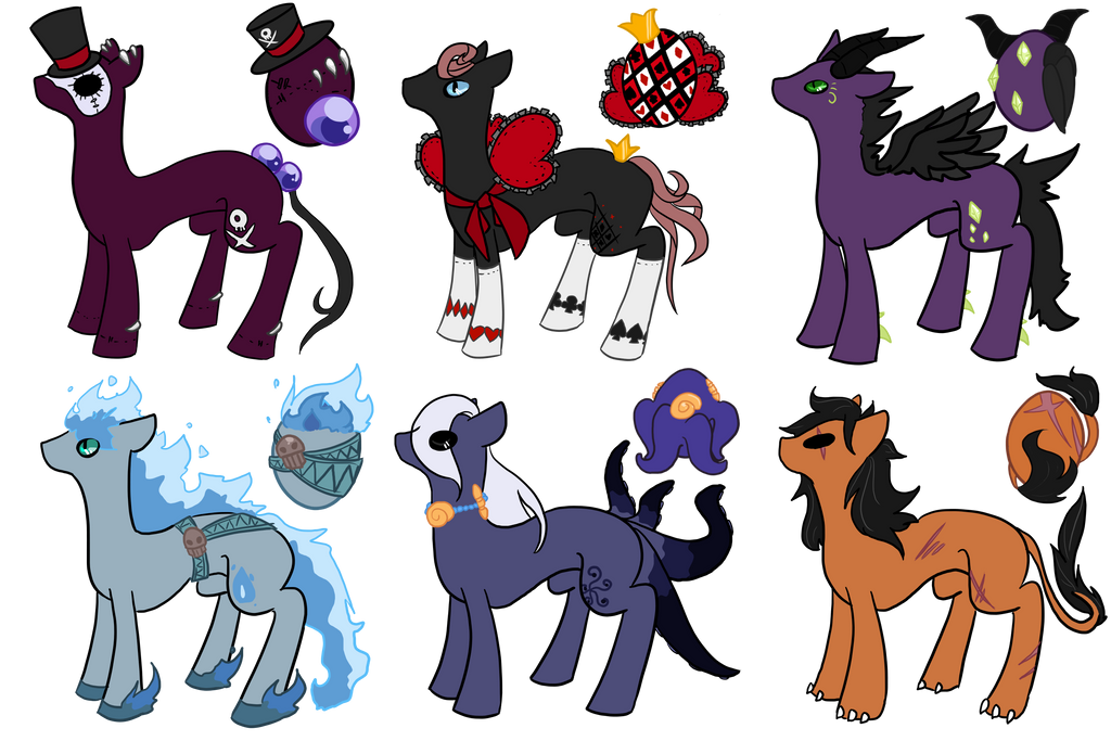 [HATCHED] Disney Villain Ponies