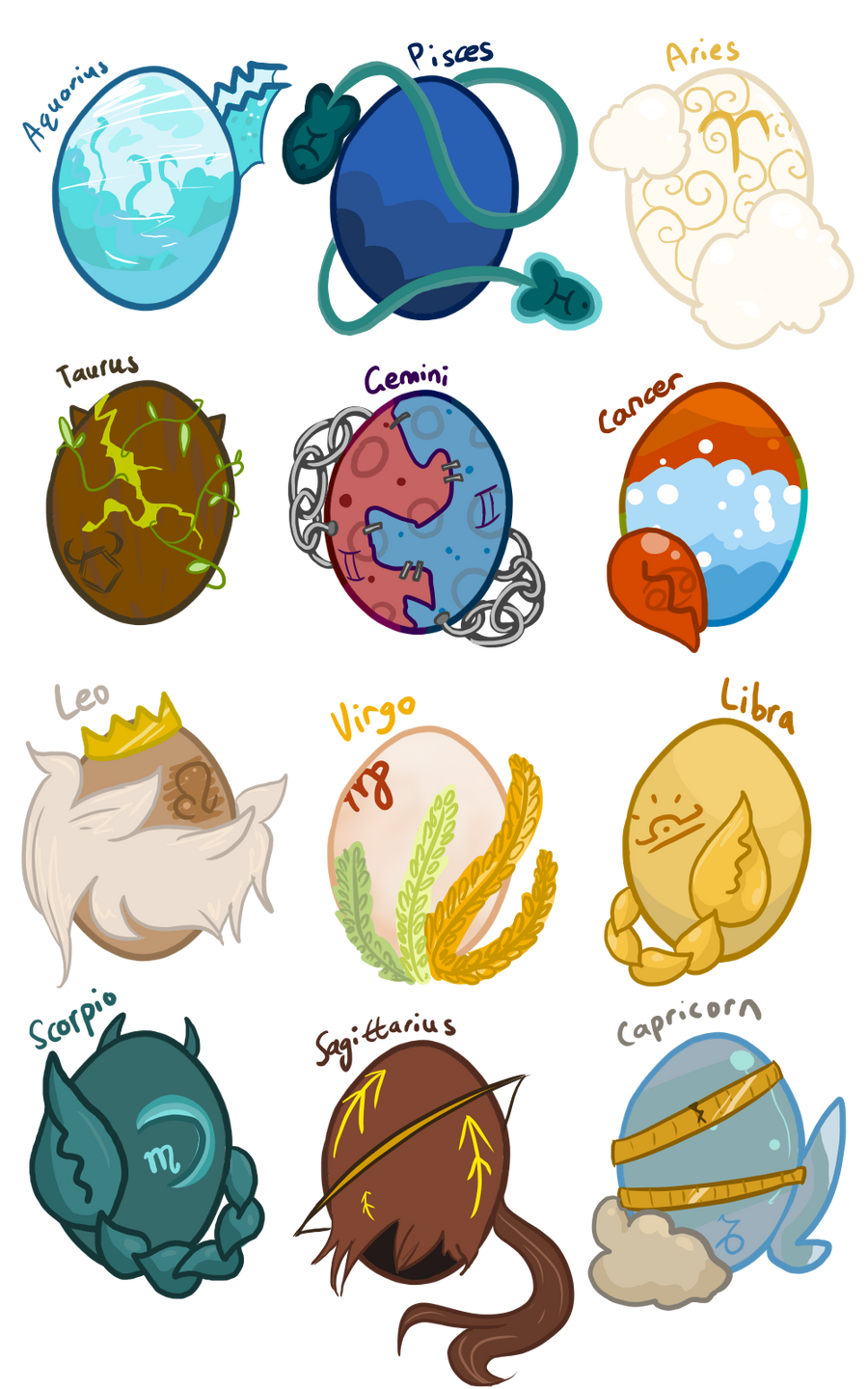 [CLOSED] Horoscope Eggs