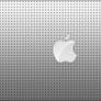 grey mac backround with apple