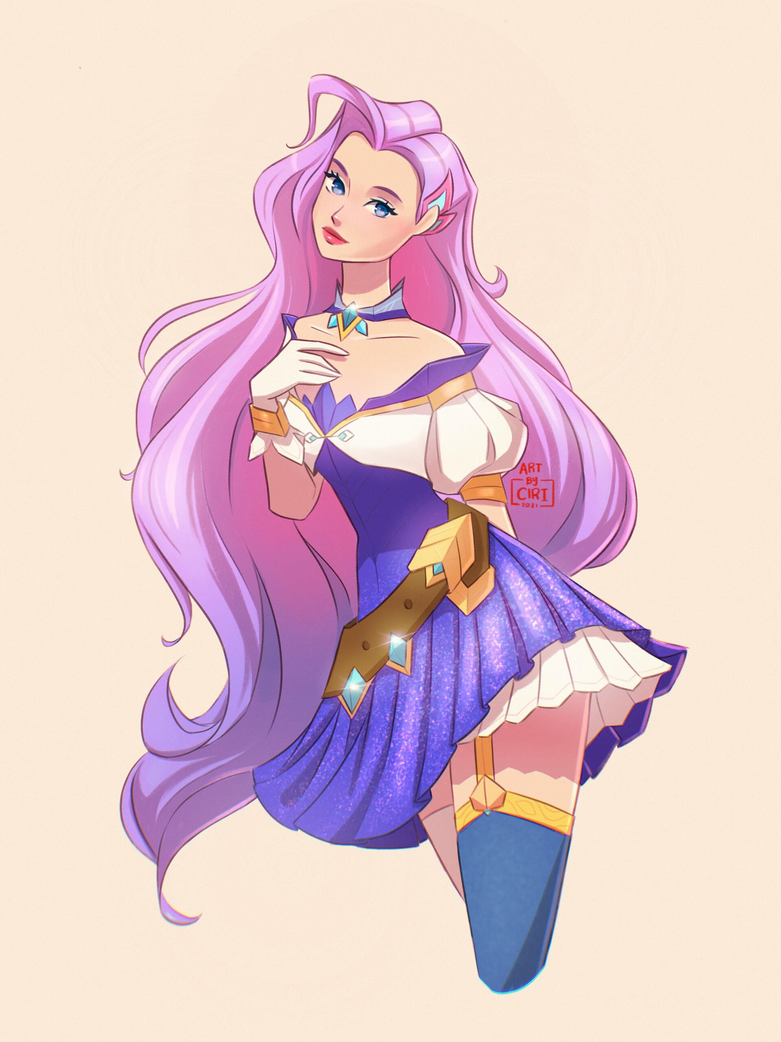Seraphine Fanart (League of Legends) by ArtbyCiri on DeviantArt