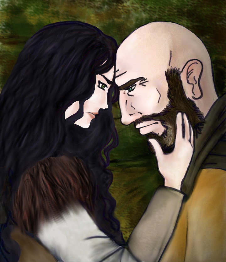 Not alone - Snow White and Grumpy OUAT by RunaMagus