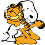 Garfield and Snoopy