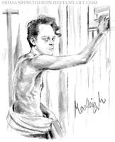 Brad Dourif doodle