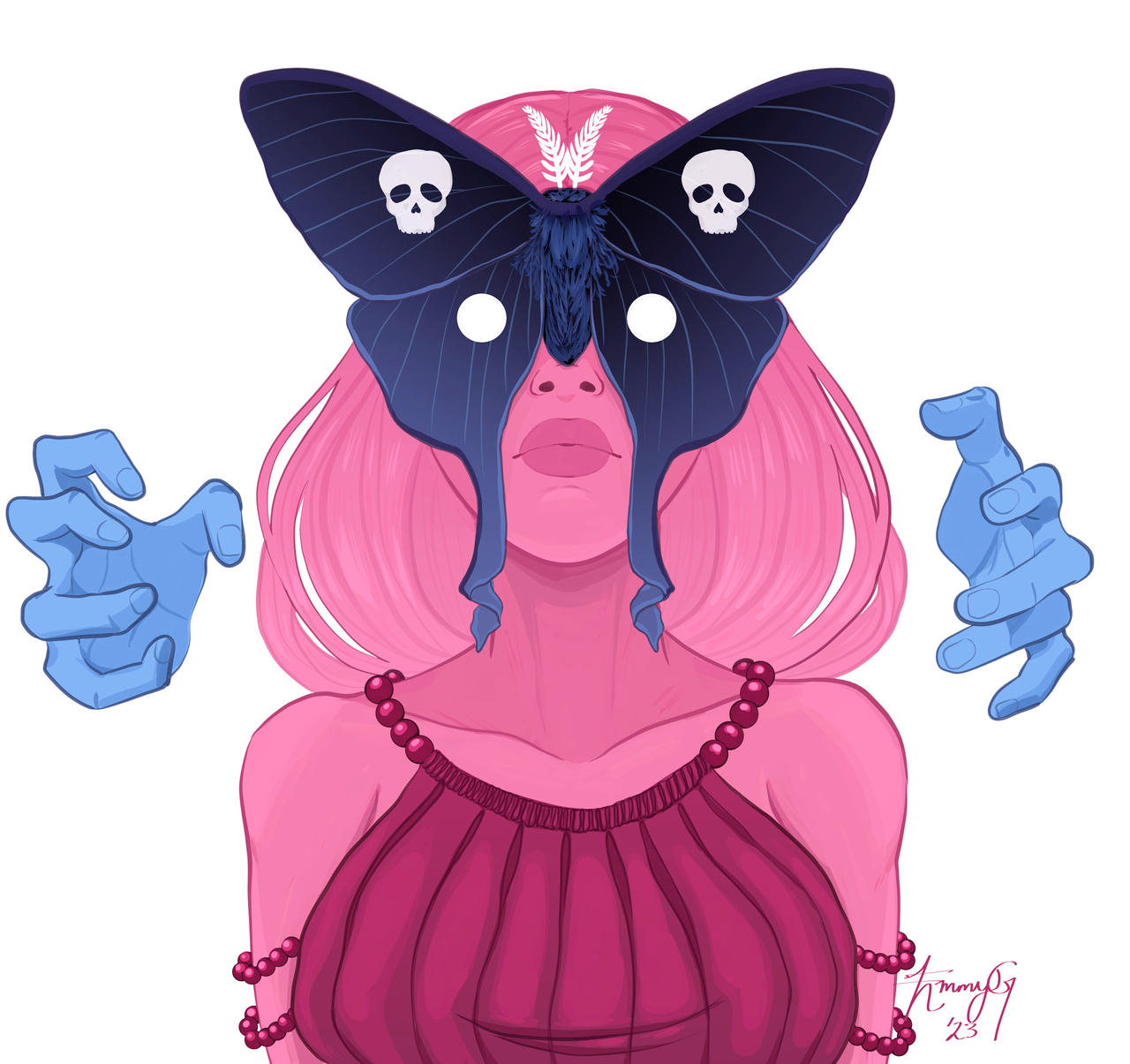 Persephone (Lore Olympus) by HippomusArt on DeviantArt
