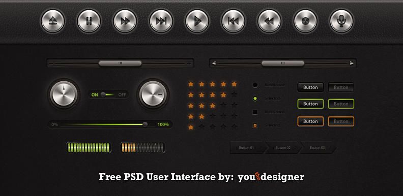 Free PSD User Interface Template by youthedesigner on DeviantArt