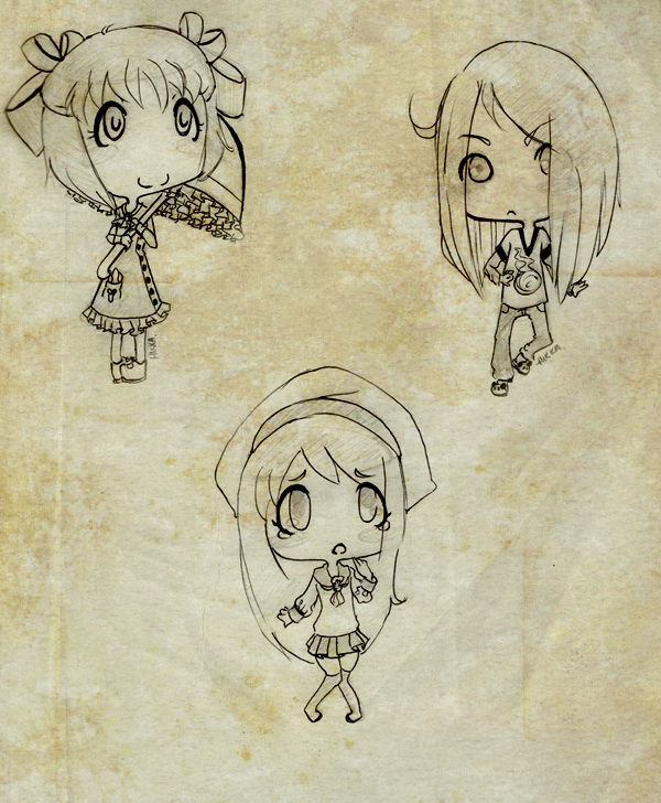 Chibi Lineart Gifts