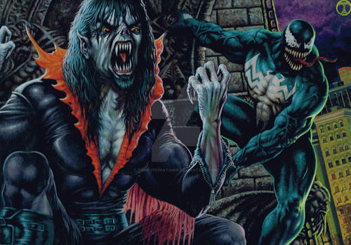 Marvel Venom and Moebius