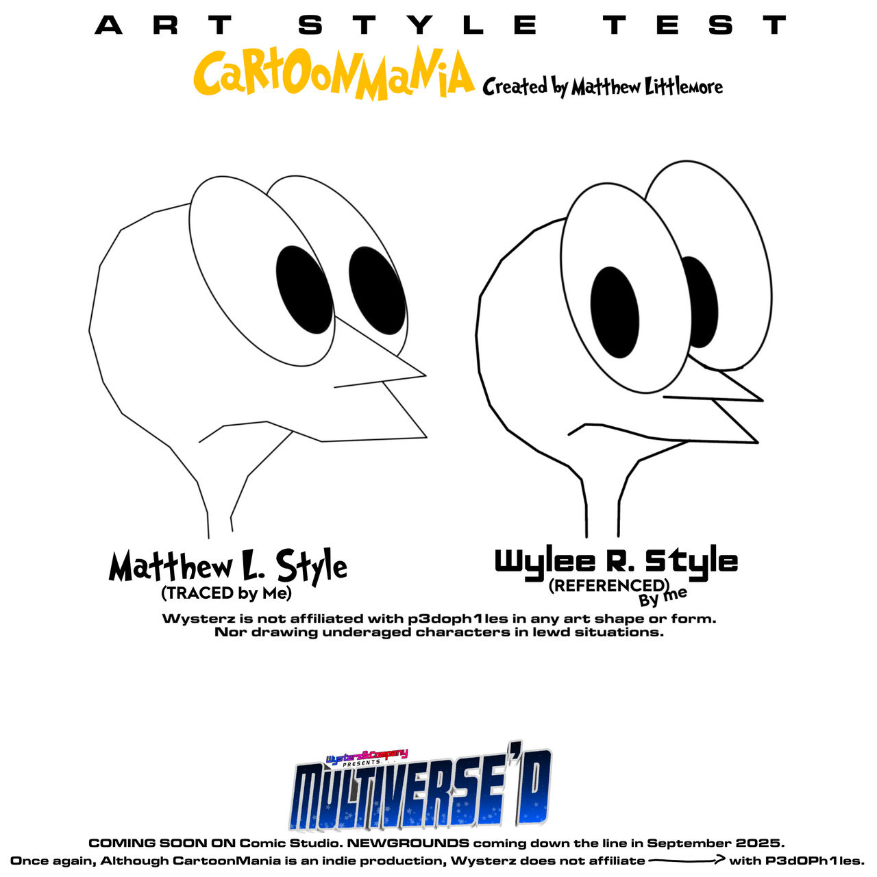 Wysterz mini: CartoonMania Art Style.
