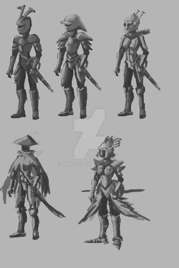 Character Design Female Armor 2 by Inari123 on DeviantArt