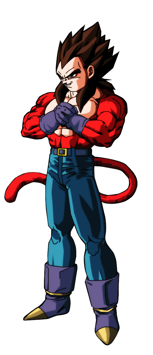 Vegeta SSJ4 render