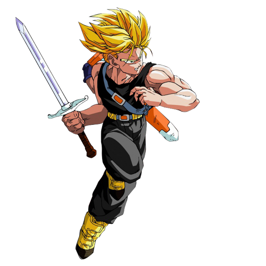 Future Trunks render by JayC79 on DeviantArt