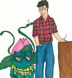 Ivysaur and his lvl 20 Hipster