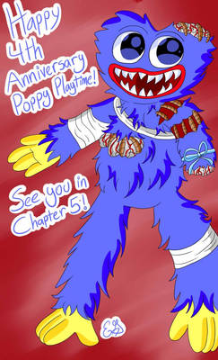 Happy 4th Anniversary Poppy Playtime!