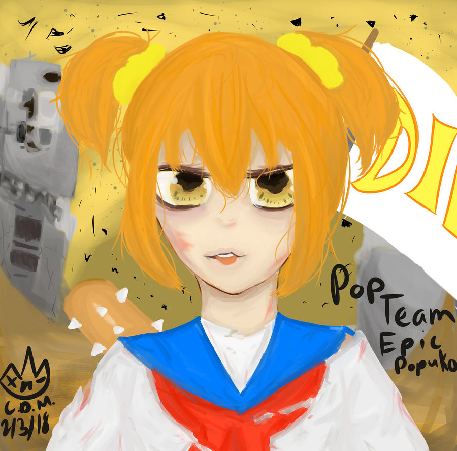 Popuko Rage Popuko pop team epic by OhMyOhNoItsJunkie on DeviantArt