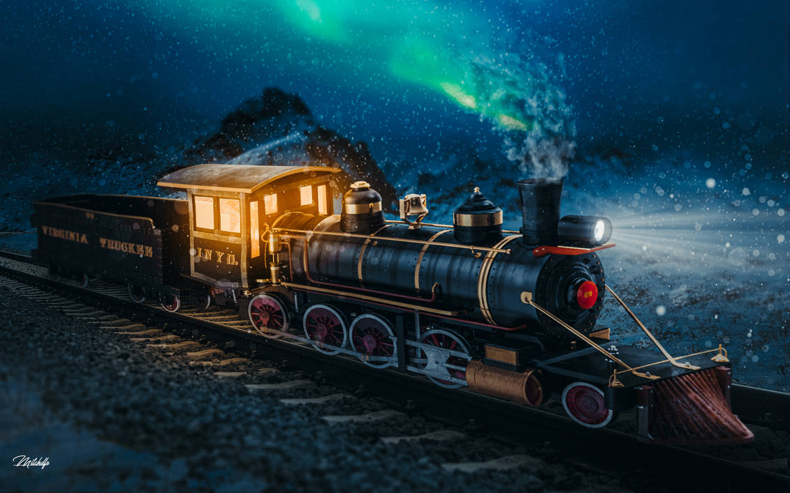 COZY Winter Fantasy Locomotive (Steamtrain) by Mitchdfrr on DeviantArt