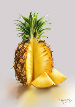 Pineapple painting :)