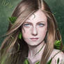 ClareFoley 'PoisonIvy from Gotham Series 'painting