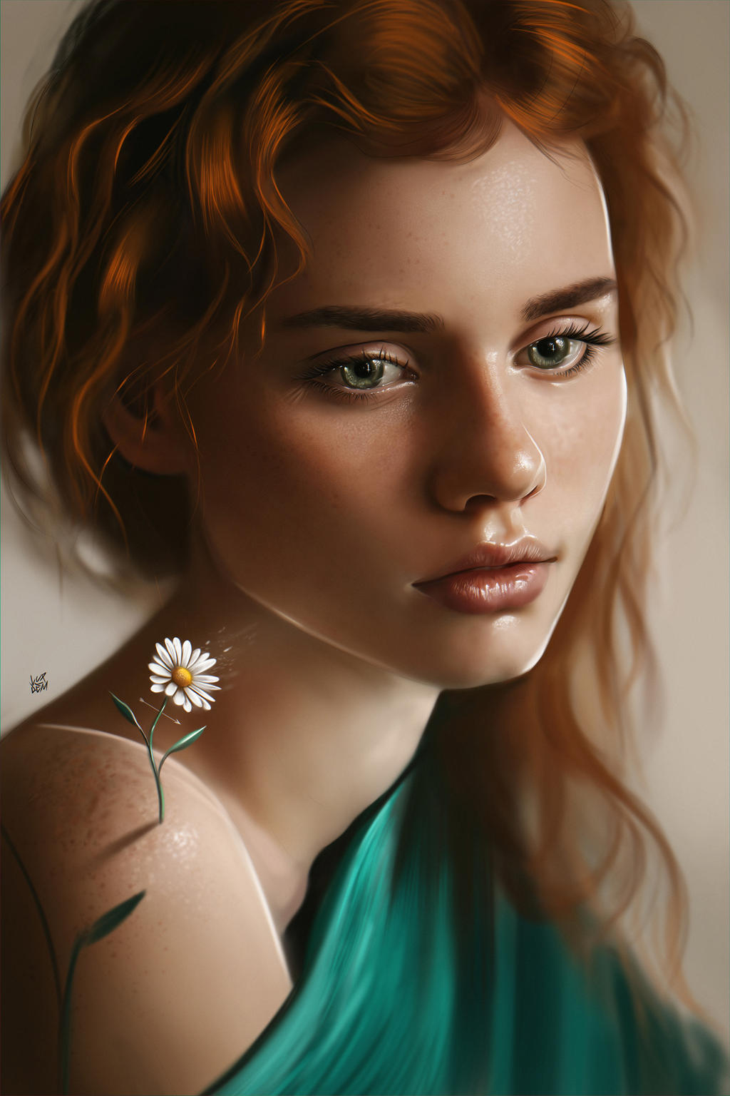 GREEN Illustration by vurdeM on DeviantArt