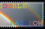 Double Rainbow Stamp