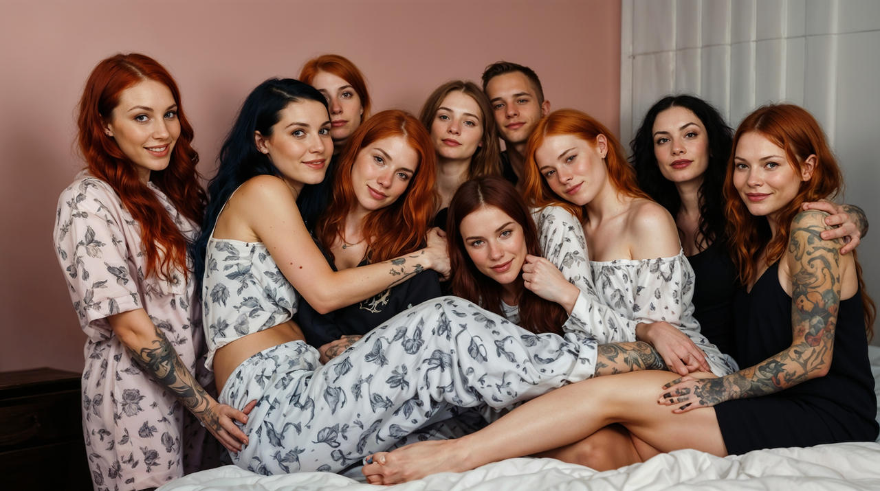 Polyamory Deviantart 1 guy 9 women in a polyamory relationship by techmangreat on DeviantArt