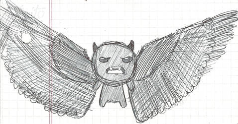 Demonic Isaac Doodle