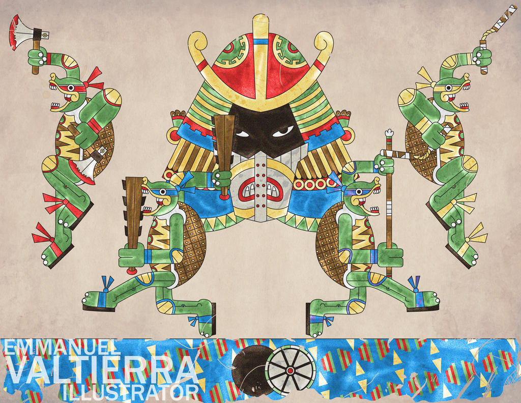 Teenage Mutant Ninja Turtles - Aztec Version by labalaenlabiblia on ...