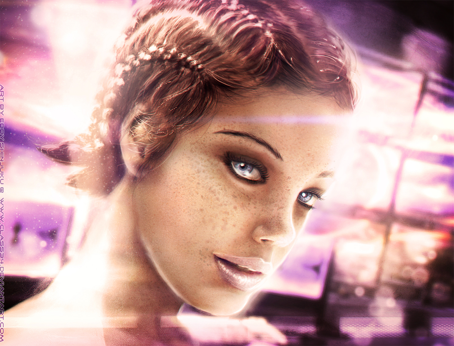 HUMAN LIARA: Mass Effect Character Impressionism