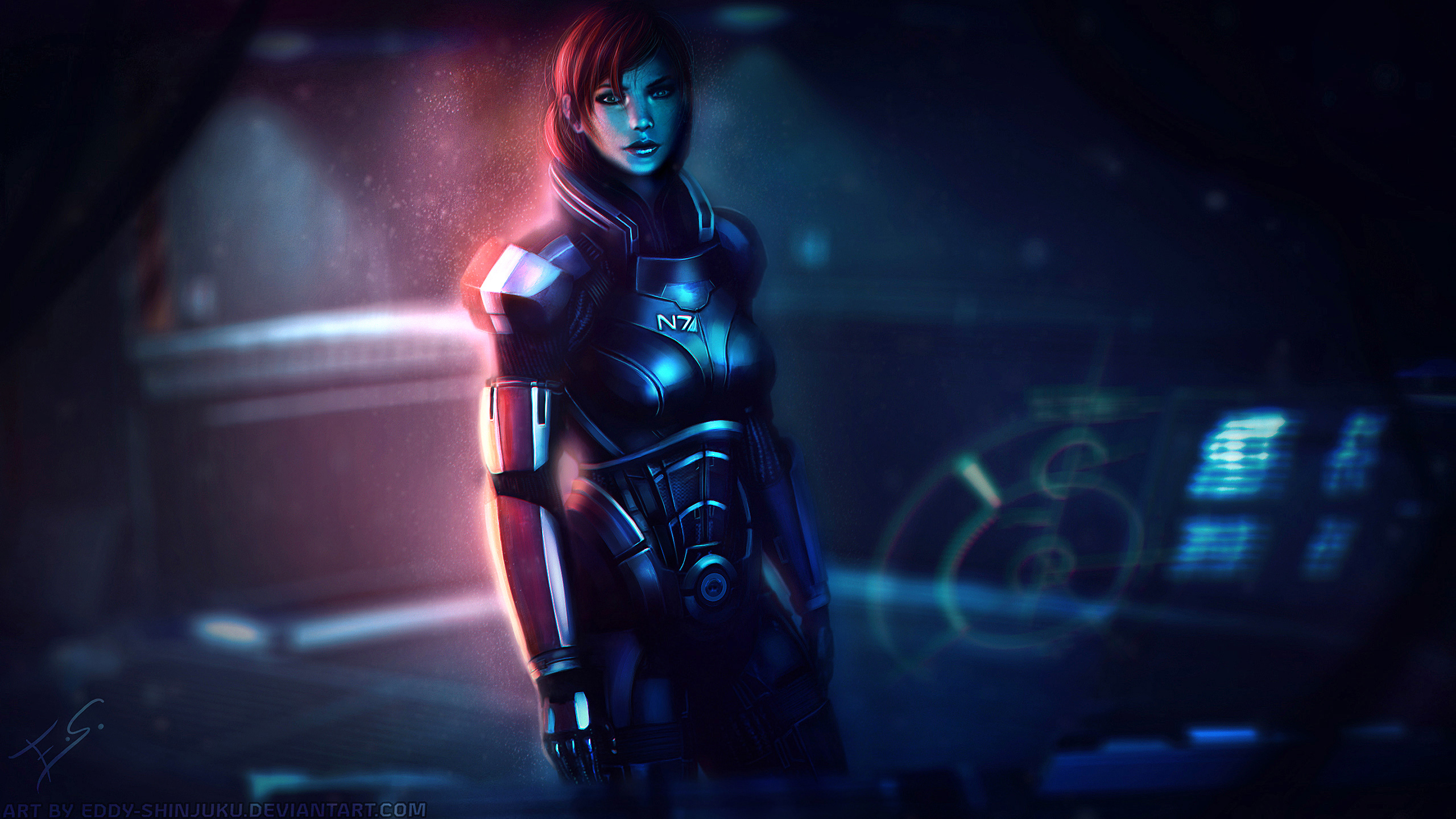 N7: Lady in Red - Mass Effect 3