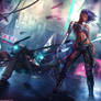 Cyberpunk - Bailey Bright Eyes Full Art