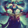 League of Legends: Sona Website Art