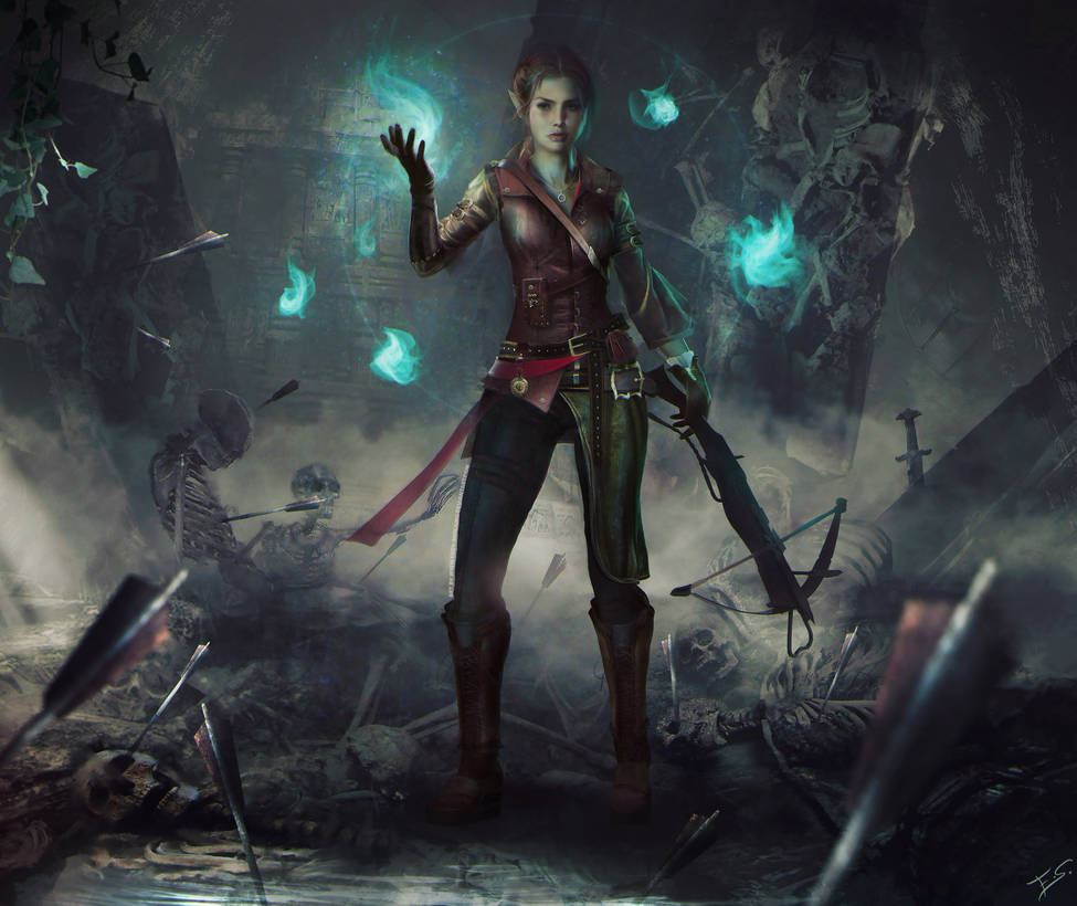 Dungeons and Dragons RP Commission: Tyri by Eddy-Shinjuku