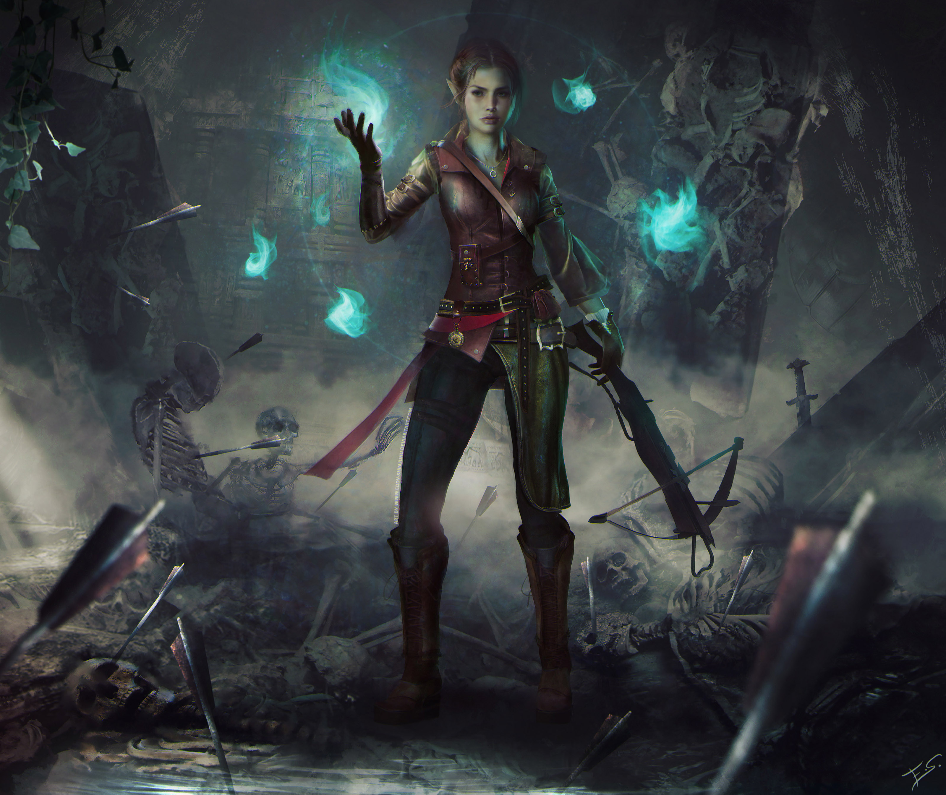 Dungeons and Dragons RP Commission: Tyri by Eddy-Shinjuku