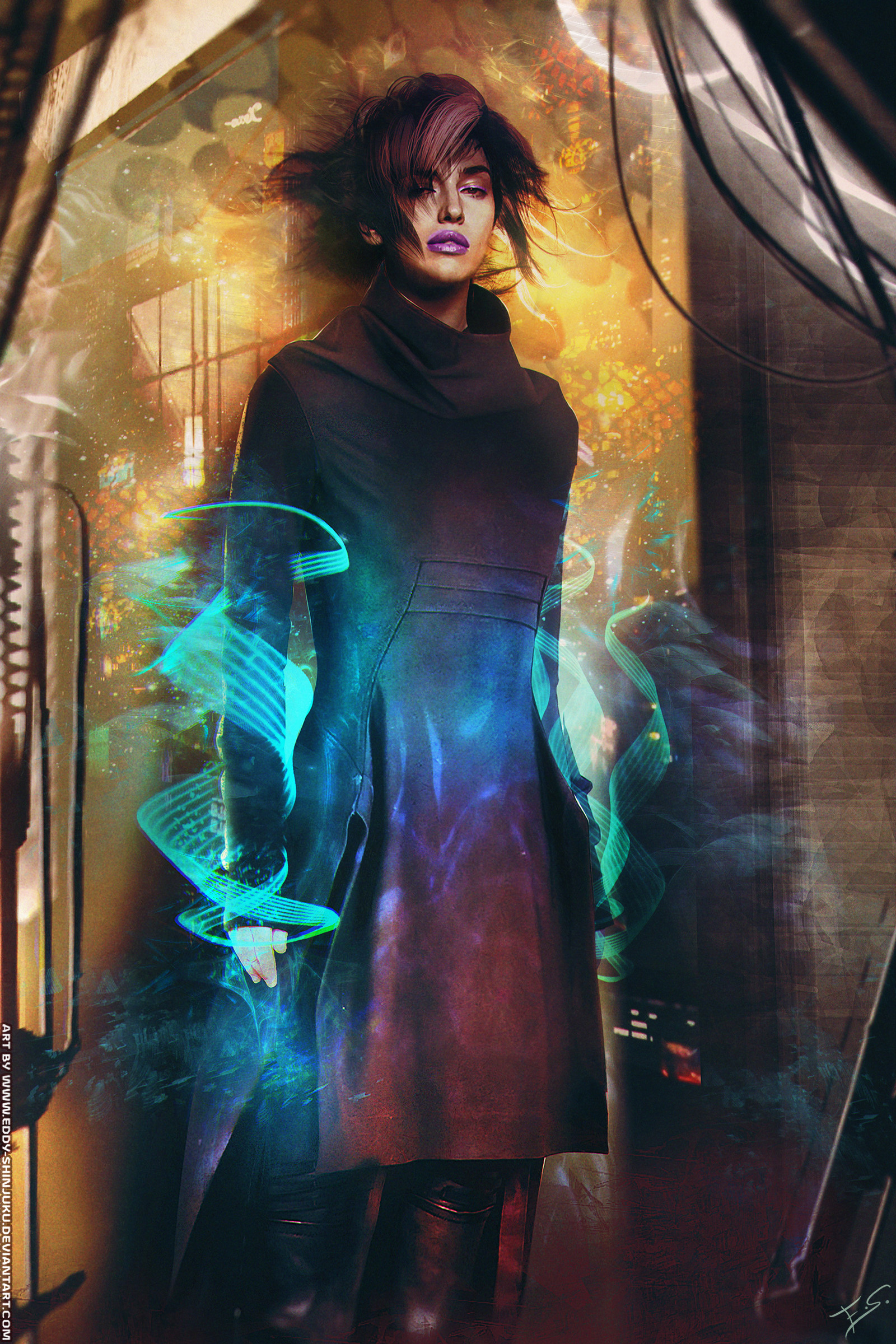 Shadowrun Commission: Mage Thalia, Party 1 of 3 by Eddy-Shinjuku on ...