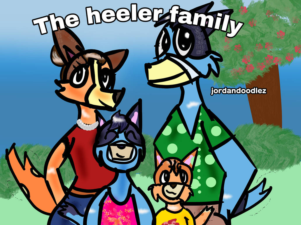 Bluey - The Heeler Family in Gacha Club! by FOZTALK-Fan-Chan on DeviantArt