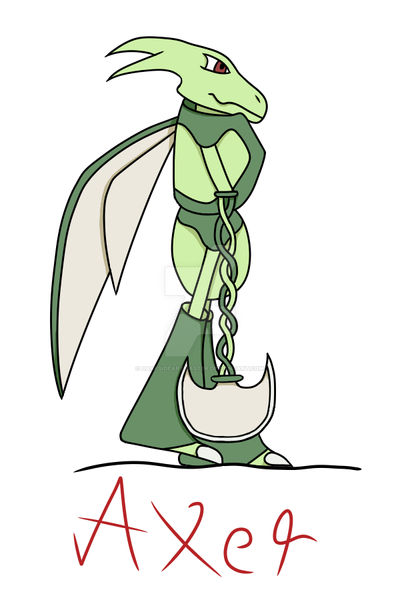 Axer | Fan Made Scyther Evolution Stage 2 by DarkSideArtMaster on ...