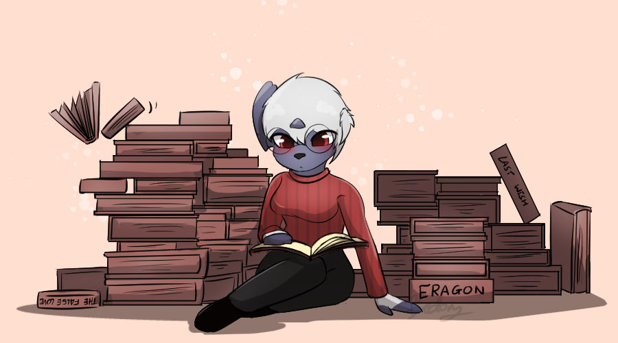 Bookworm by Fredory on DeviantArt