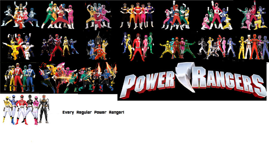 Every Power Ranger by DavidChiefs on DeviantArt