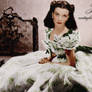 Vivien as Scarlet ~ Coloured Movie Still