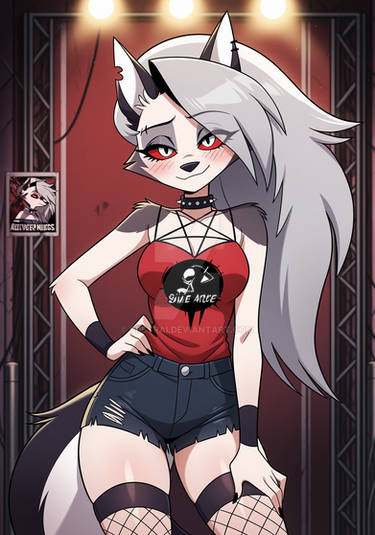 Loona Rage Loona by FreyrAI on DeviantArt