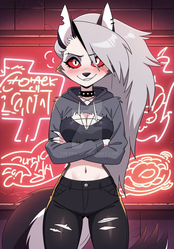 Loona Rage Loona by FreyrAI on DeviantArt